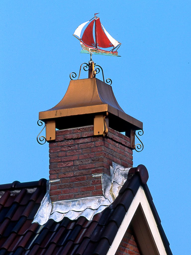 Sailboat on the Chimney by CarmelH