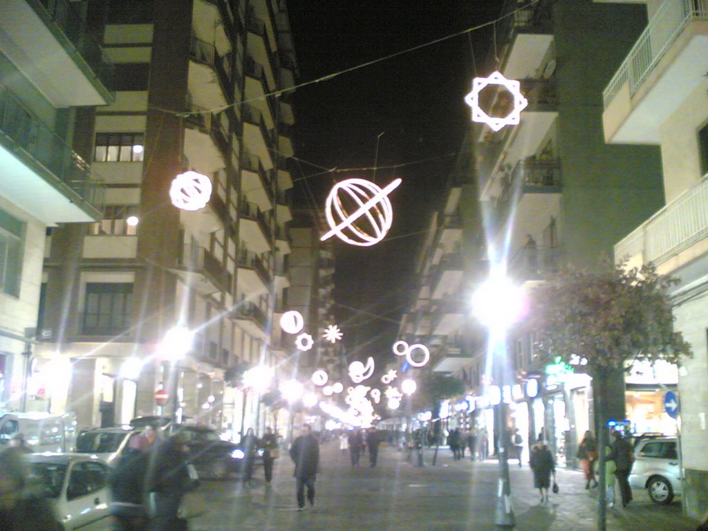 Salerno - Corso Illuminazione Natalizia by Carlo I.