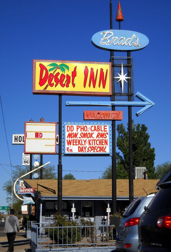 Brad's Desert Inn, Historic Route 66, 301 West Hopi Drive, Holbrook, AZ by Mean Mister Mustard