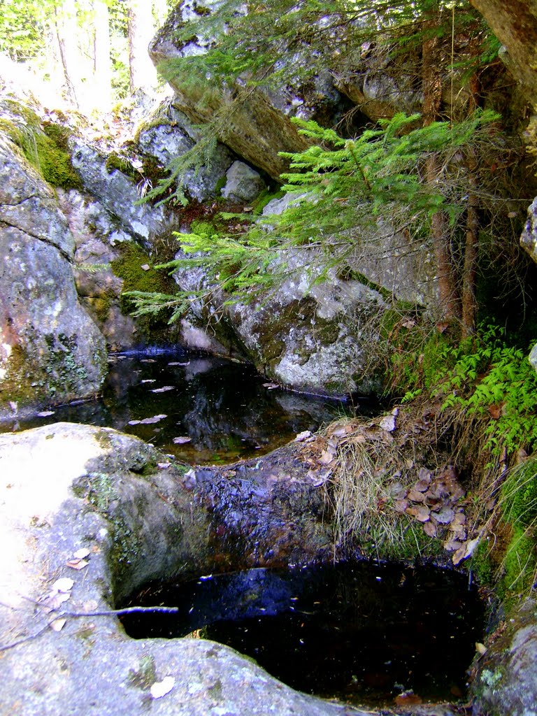 "hiidenkirnualue" -potholes on the ancient Vuoksa s river bottom by furora