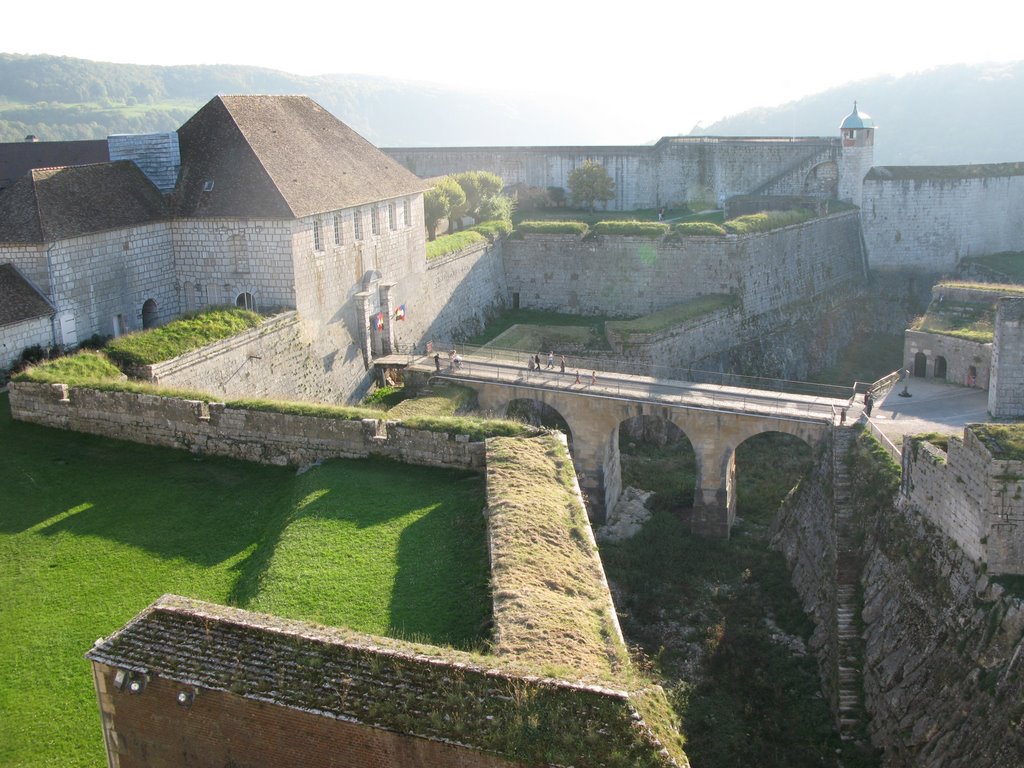 Entrée de la Citadelle de Besançon by Emmanuel Foucault