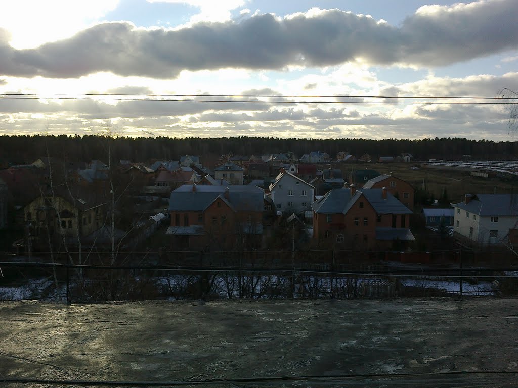 Домики с крыши / Houses on the roof by Izmaylov Roman