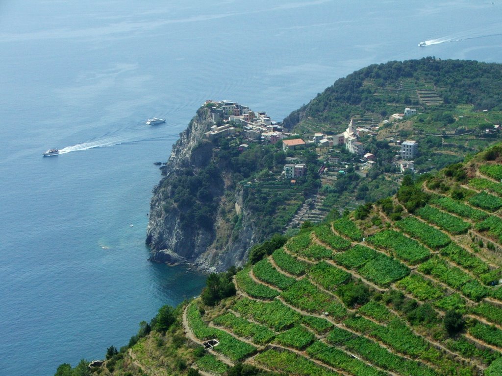 Manarola. by WHITE&RED