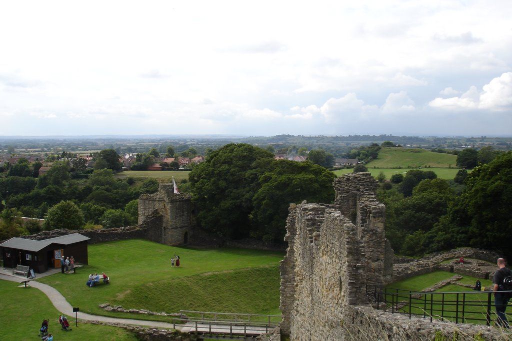 View from Pickering Castle by citizenandrew