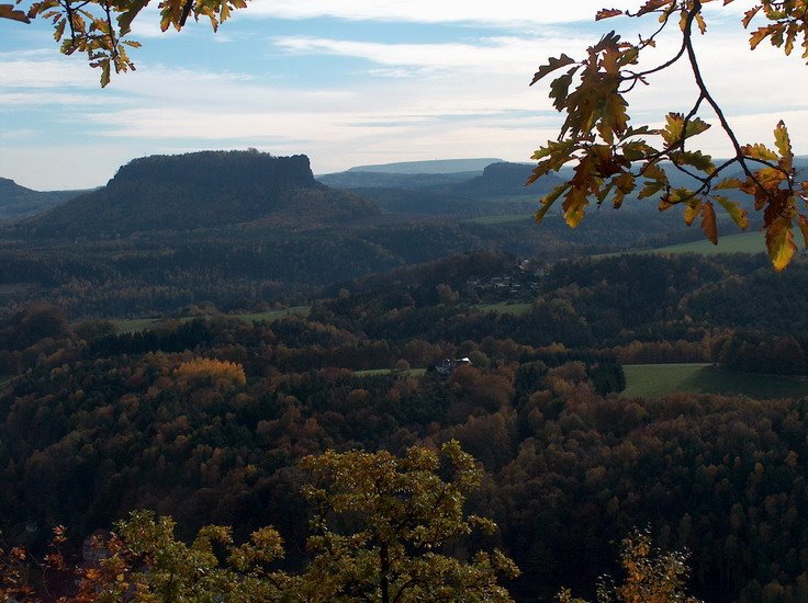 View from Bastei by Leszek Jankowski