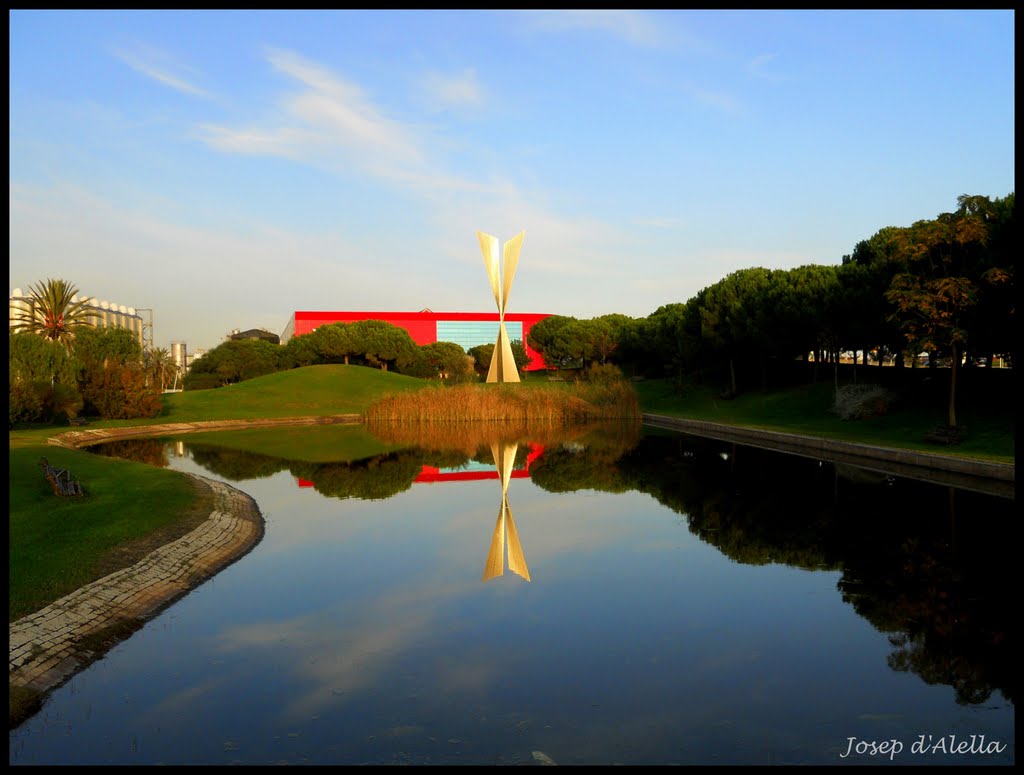 Mas blau, el Prat de Llobregat. by Josep M.T.