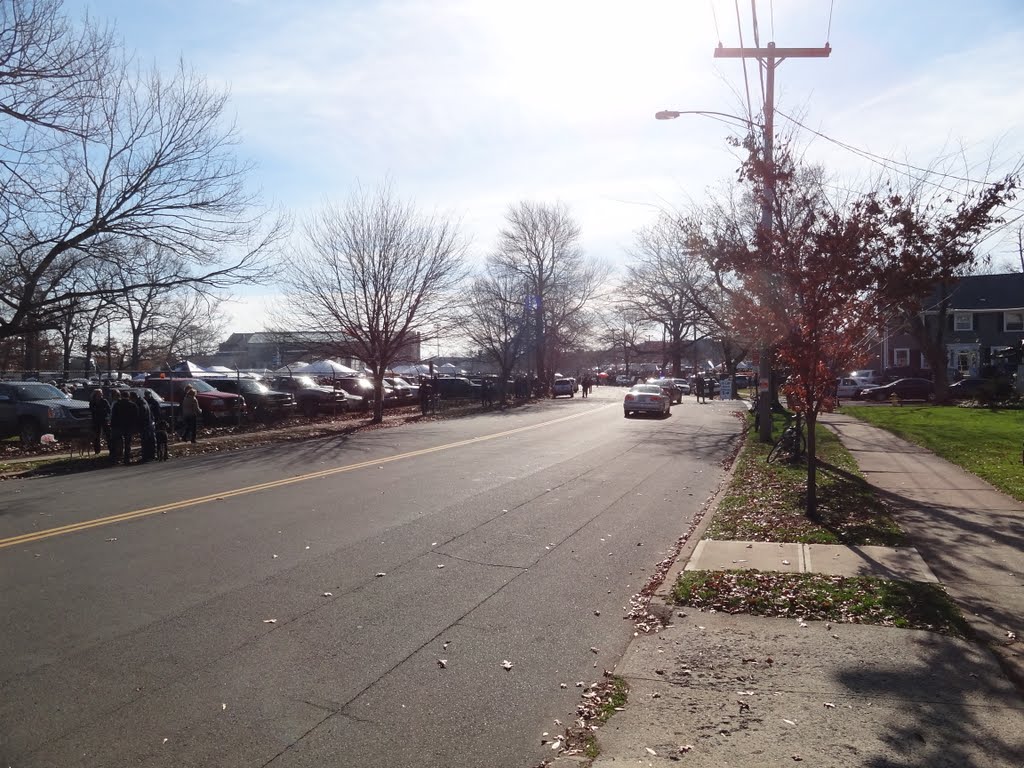 Outskirts of Yale Bowl, Harvard Yale 2011 by rogerking