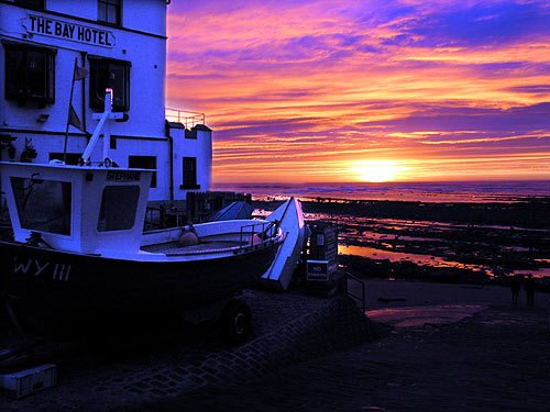 Robin Hoods Bay by David Alcock