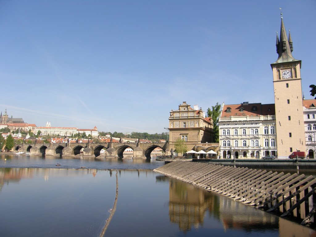 Prague - Le pont Charles - 2007 by Jean-Luc Pierrat