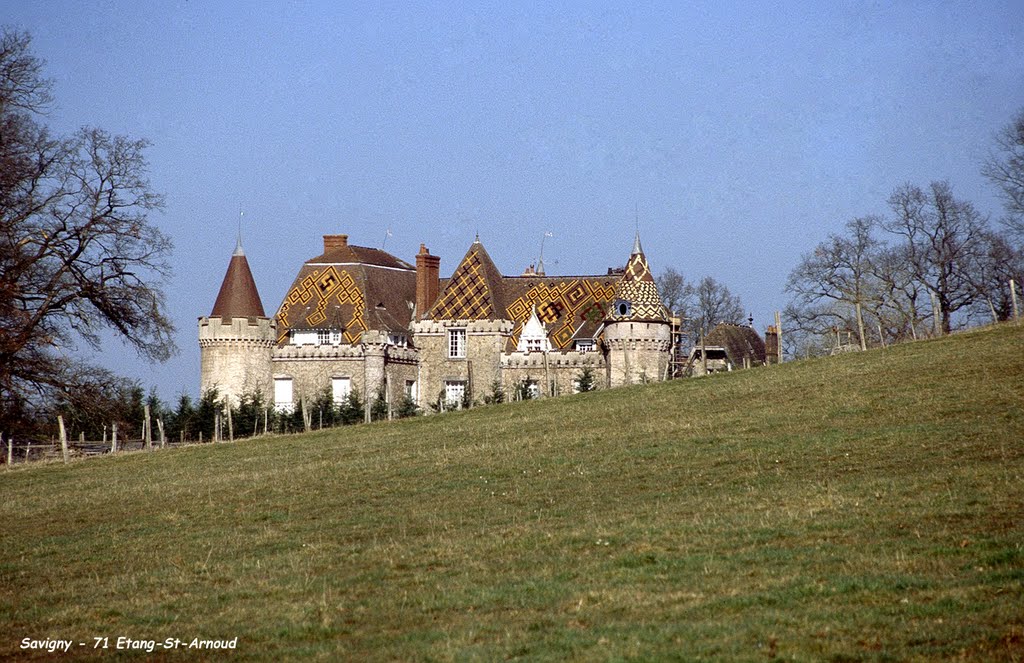 71 Étang-sur-Arroux - Château Fougerette by H. Rebours