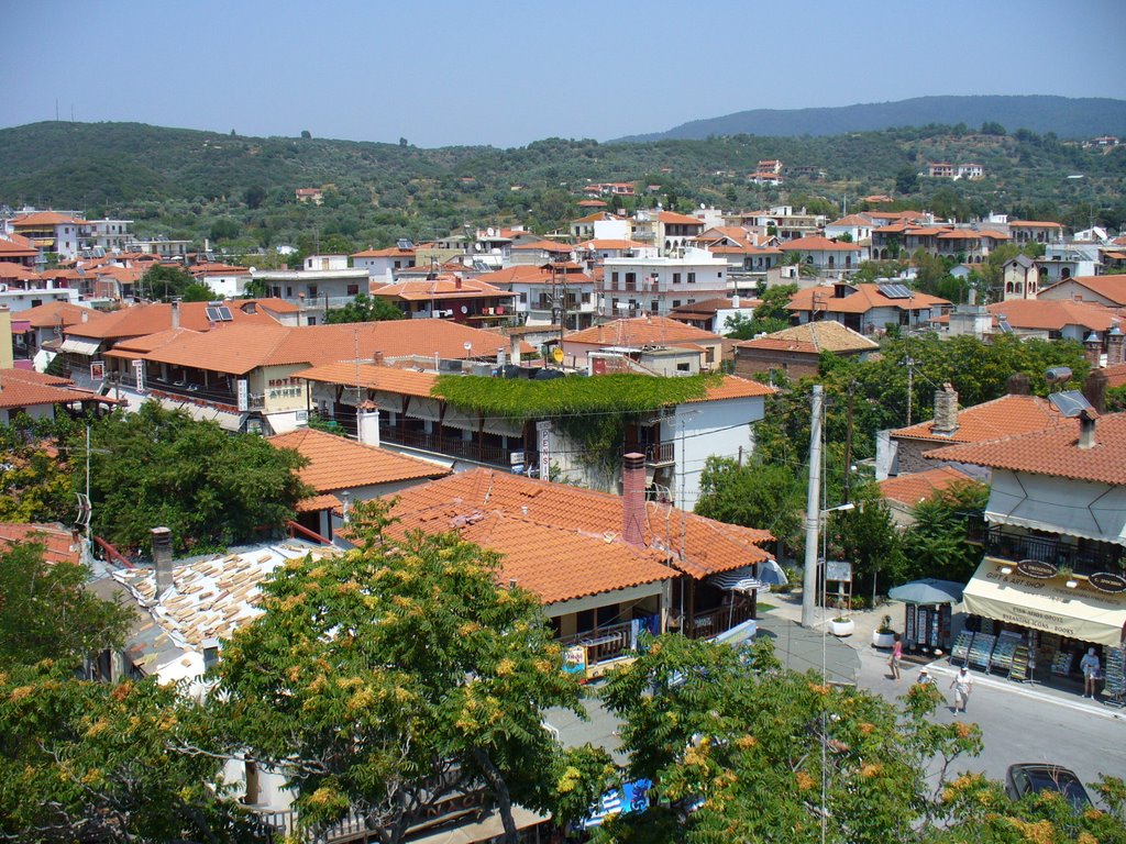 Ouranopolis - view from the tower by Krzysztof Janik