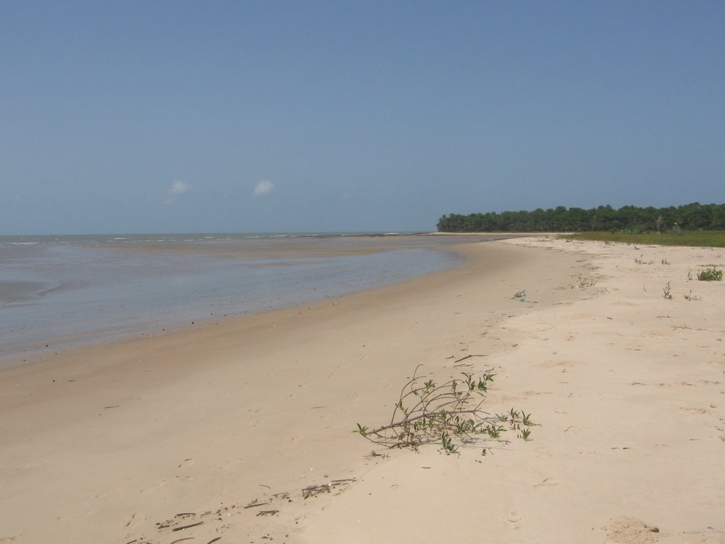 Fishermens beach, Varela by Anos