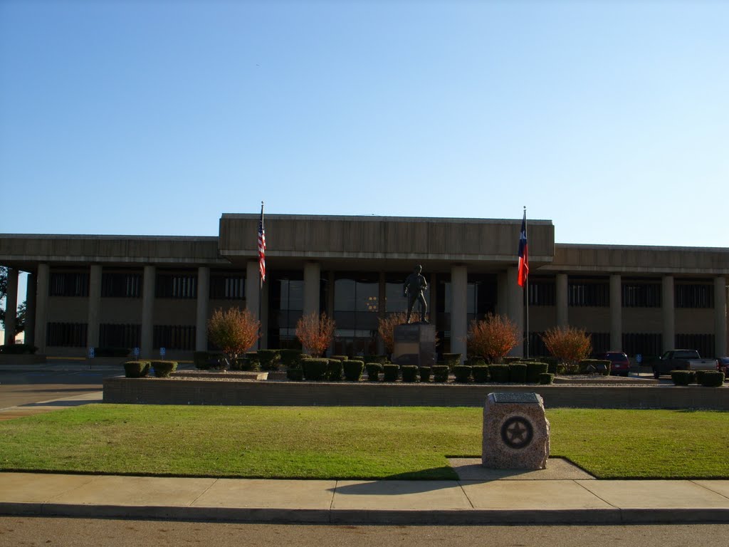 Bowie County Courthouse in New Boston, TX by Chris_89