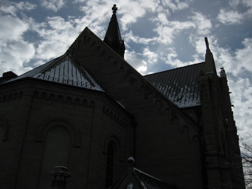 The back of the cathedral by Jordan Lofthouse