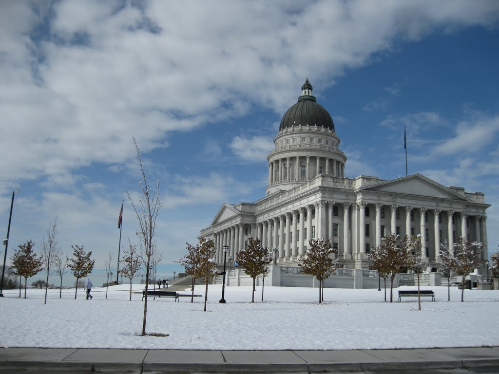 Early Winter 2011, UT Capitol by Jordan Lofthouse