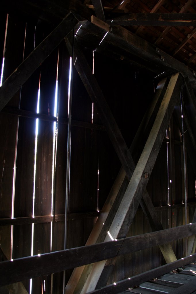 Burfordville bridge: truss and siding by Ryan Calhoun