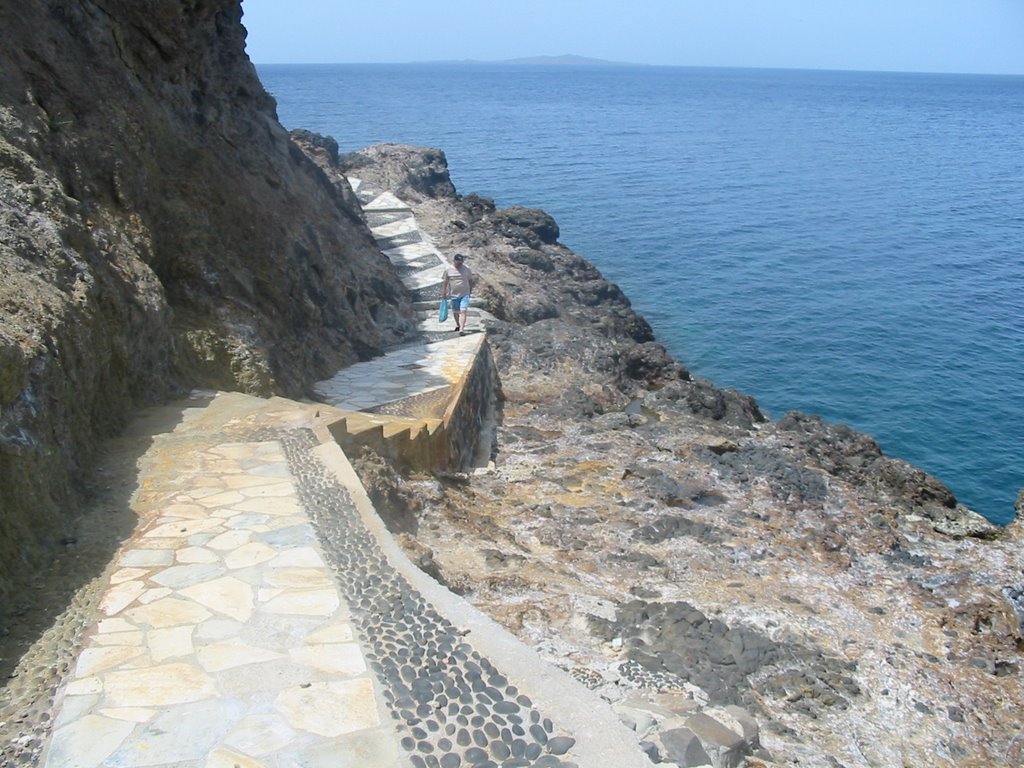 Path to Black Beach, Nisyros by Dimitris Spanos