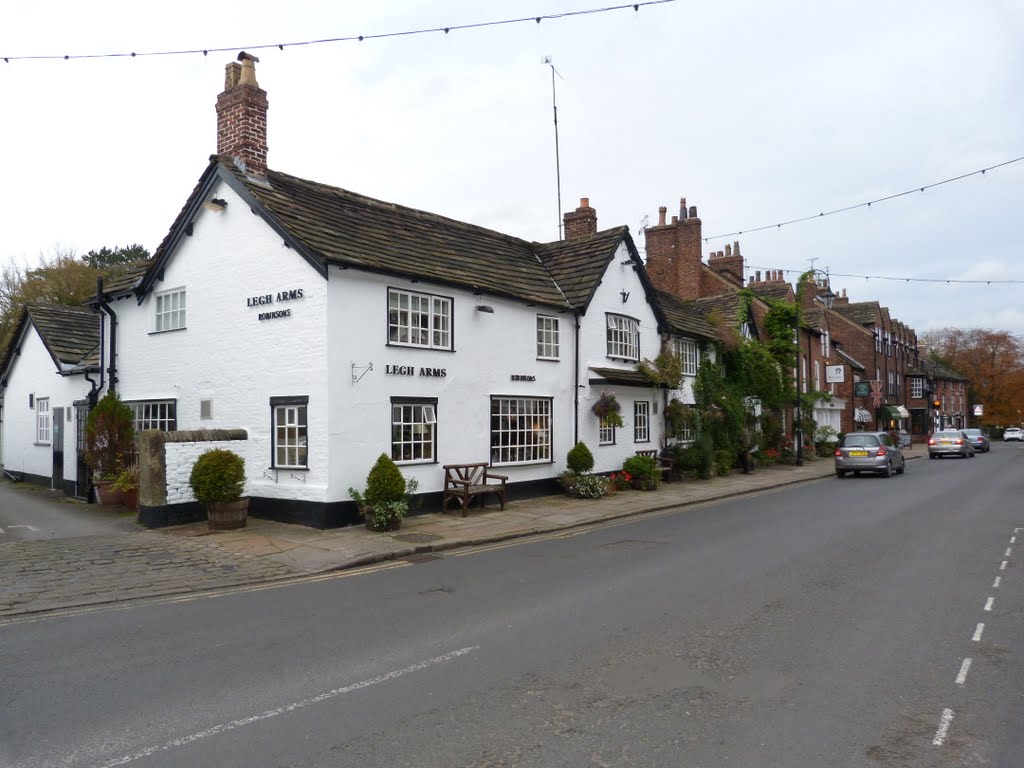 Legh Arms & Street by tafftravels