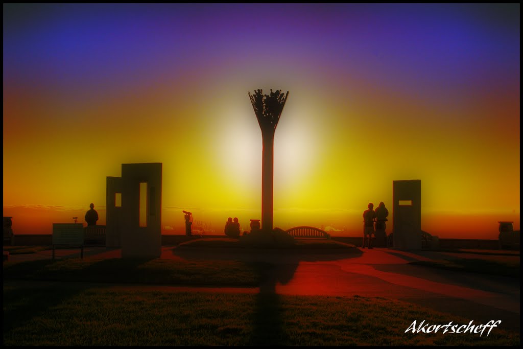 Suncer at Hill Top Park Signal Hills, CA by AKortscheff