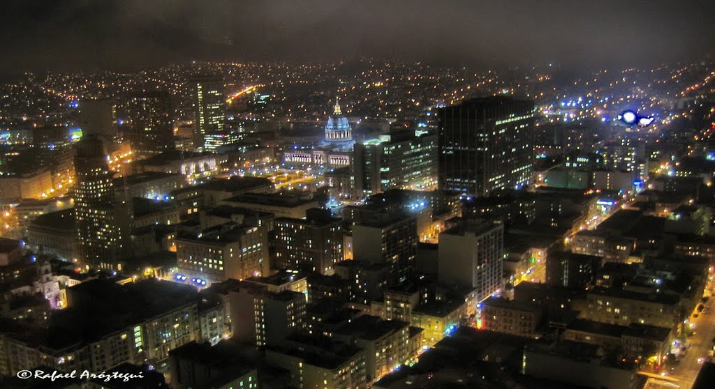 SAN FRANCISCO EN LA NOCHE by Rafael Aróztegui