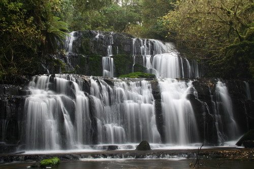 Purakaunui Falls by Szabó Gergely