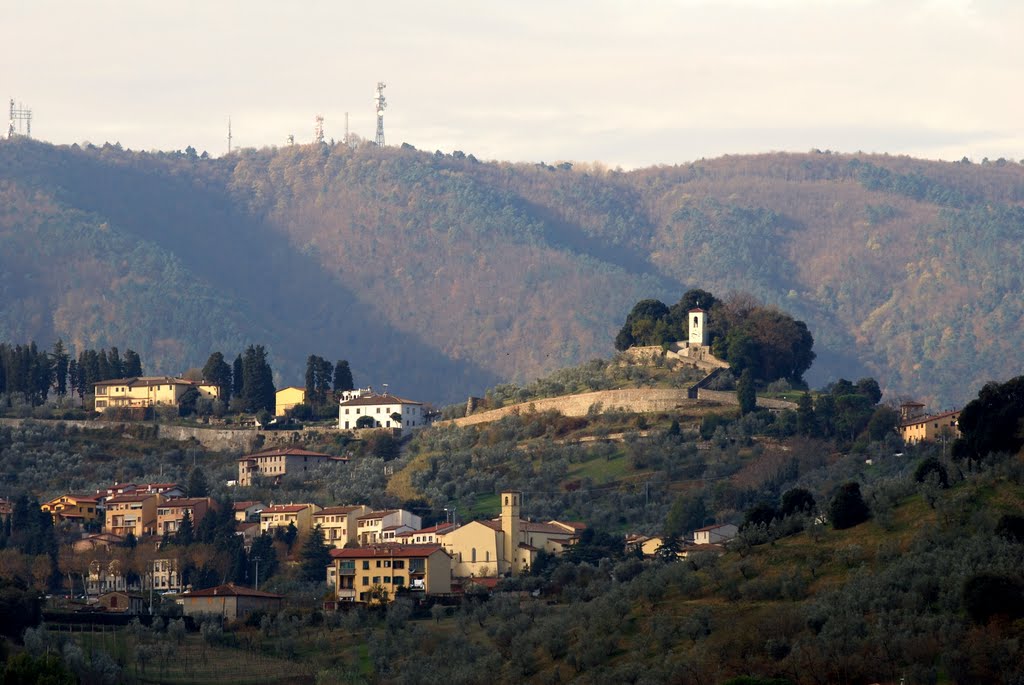 Carmignano , la Rocca. by @+@^^=)(/&&%   :-)))))