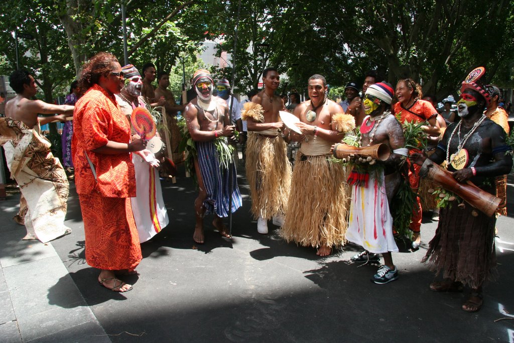 Sydney Christmas Parade: Building Peace - Fijians join the peacebuilders in the parade by Peacebuilders Intern…