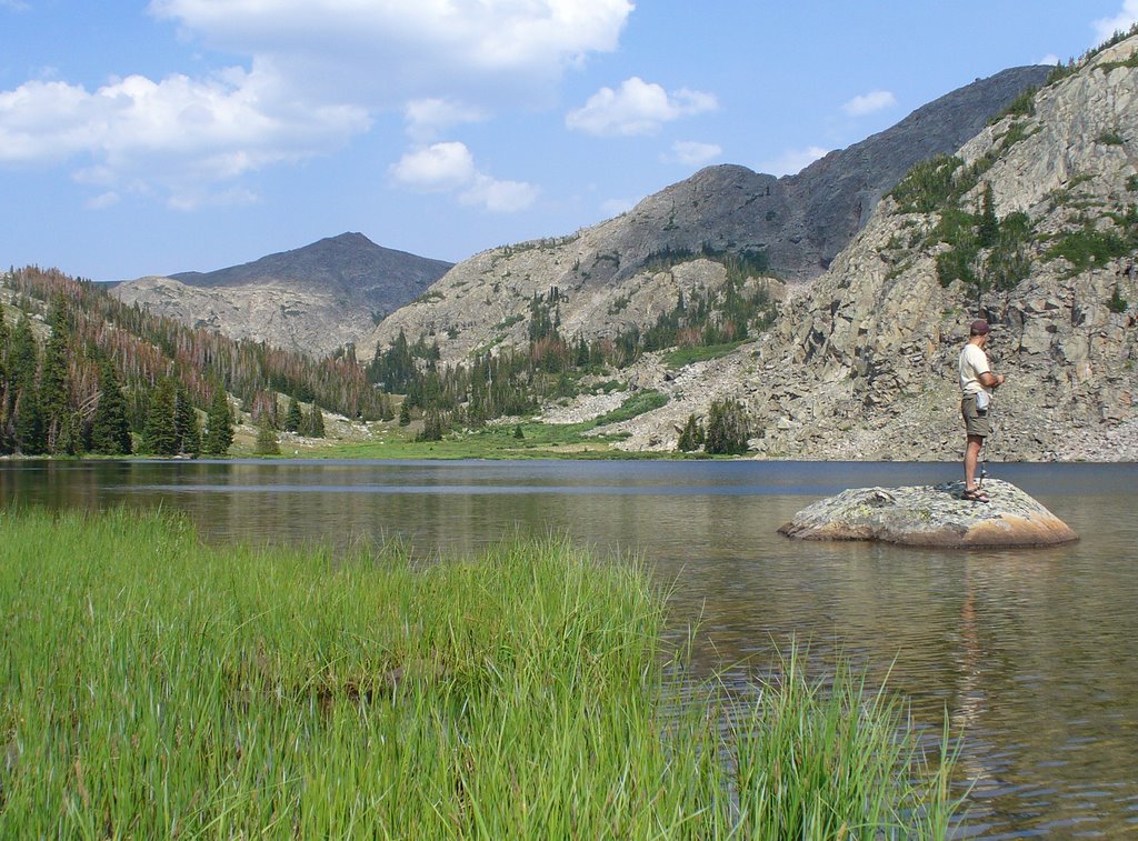 Cliff Lake, looking East by David Szmyd