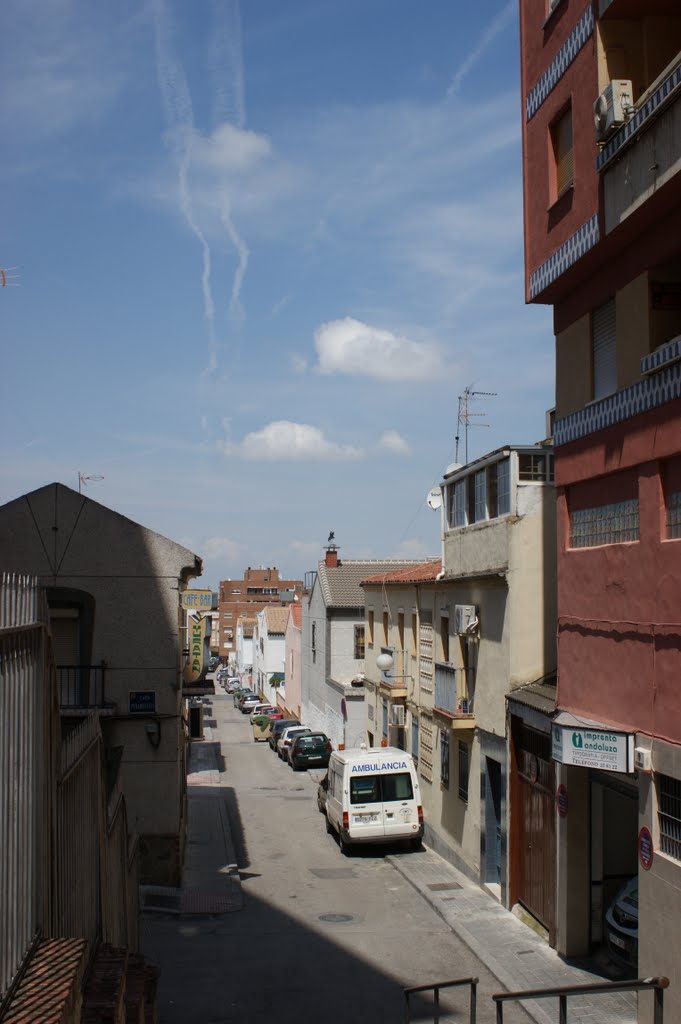 La Calle Ávila desde el Gran Eje by Carmen Peña Medina