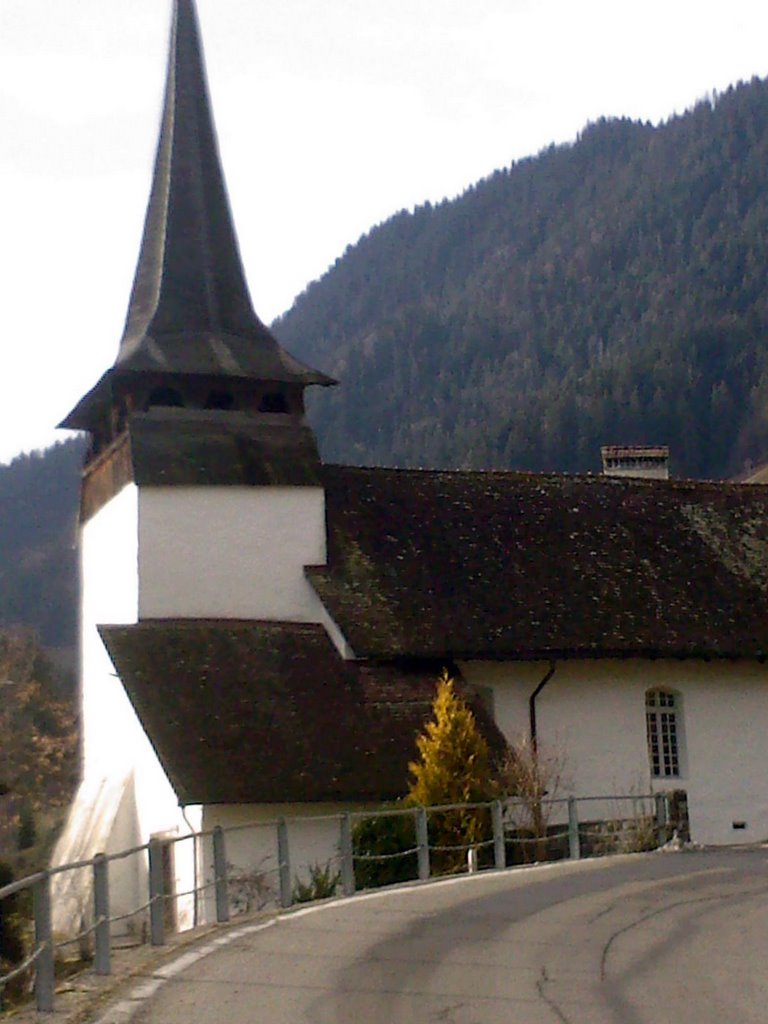 Reformierte Kirche Diemtigen (Berner Oberland) by chaschpi