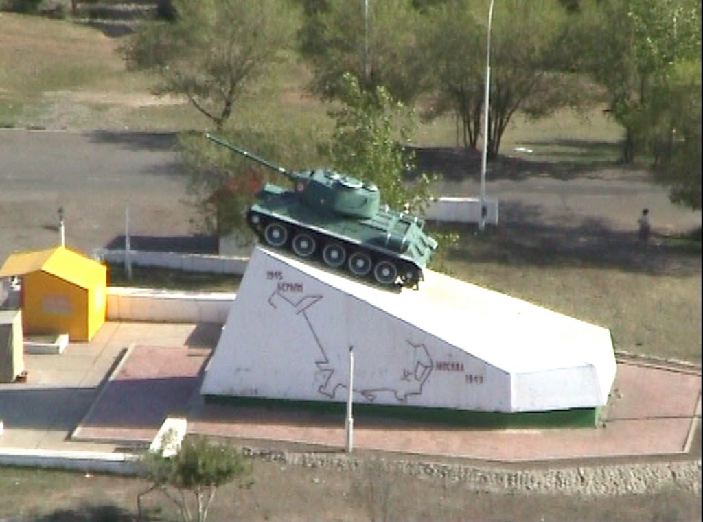 Ulaanbataar - Zaisan Memorial (the tank) by Paolo Grassi