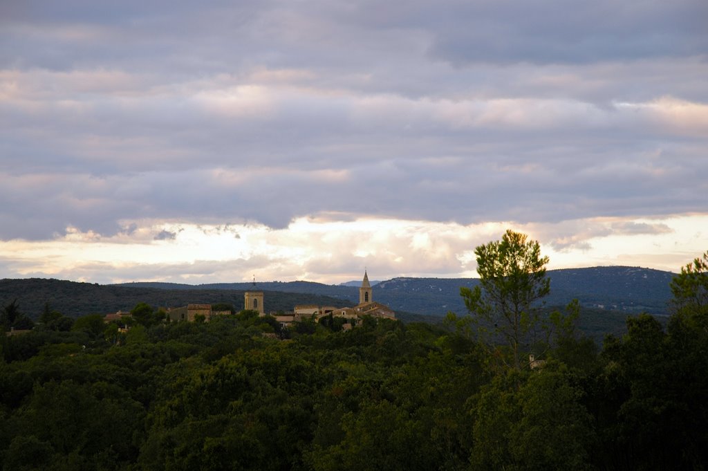 Vue sur le village by manuamador