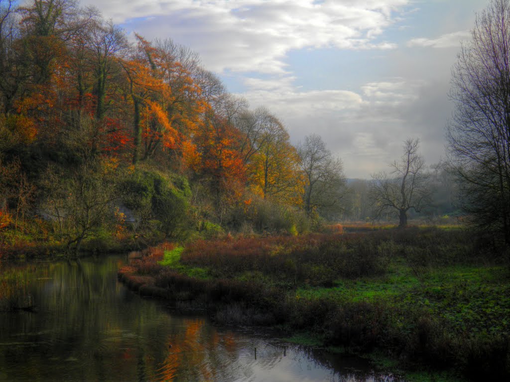 The River Lathkill - Over Haddon by Rae Leeson