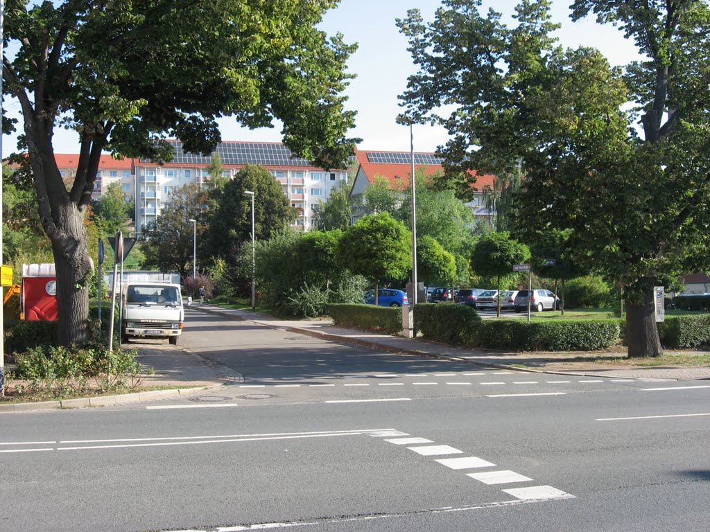 Nordhausen, Hallesche Str. - J.-Plaut-Straße by Eckbert John