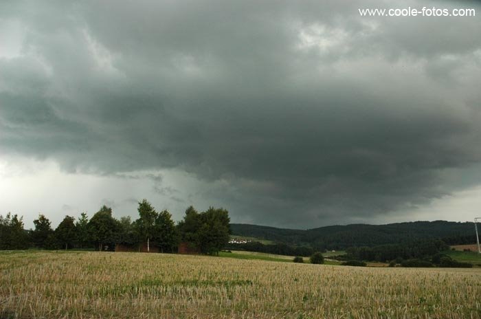 Gewitterwolken, Heistert, Eifel by Heinrich von Nahlen …