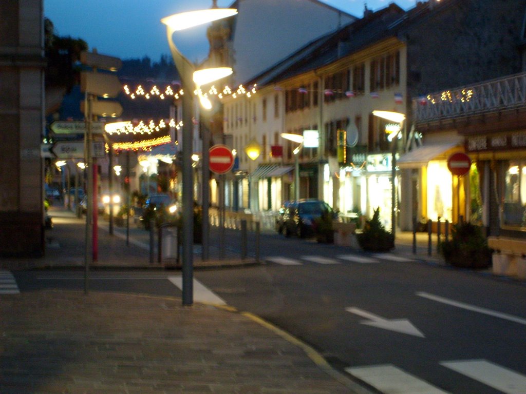 Géradmer - Pedestrian precinct by T.Schnitzler