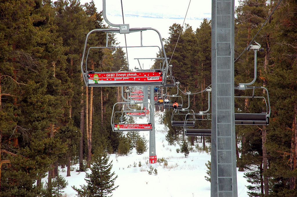 Cibiltepe, Saricam Skiing Facilities, Sarikamis by Seref Halicioglu