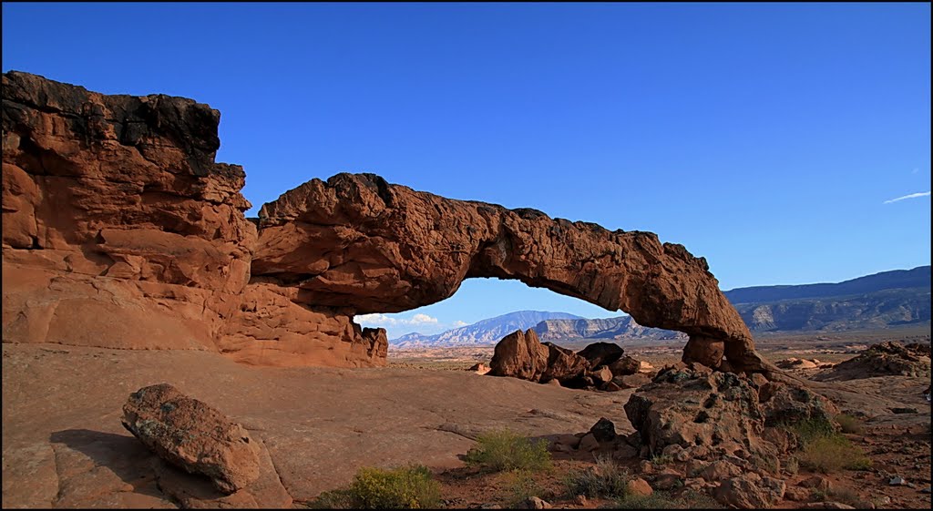 Sunset Arch, Grand Staircase Escalante N.M. 20.9.2011 ... C by americatramp.the2nd