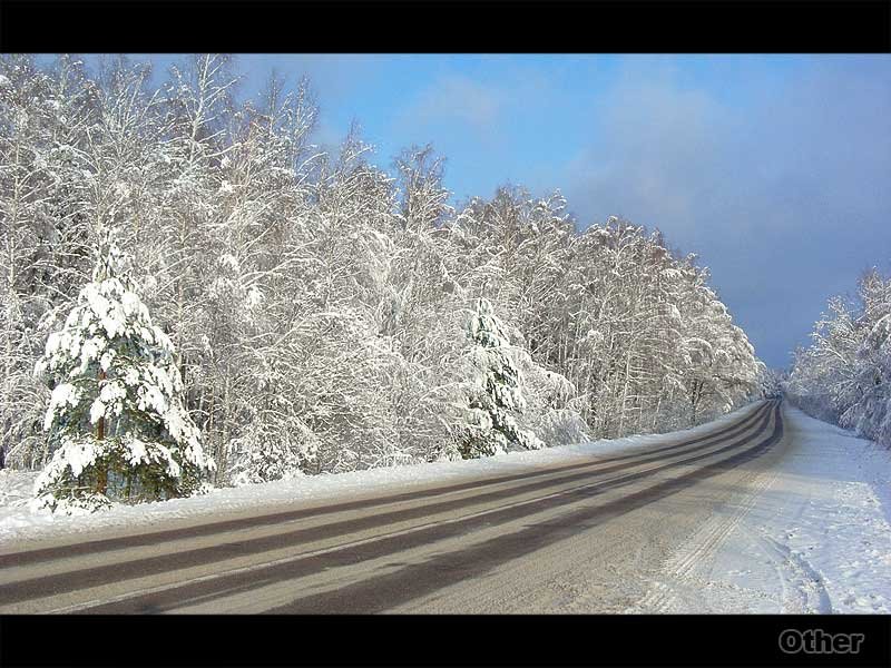 Winter fairy road by AVTO VOVA