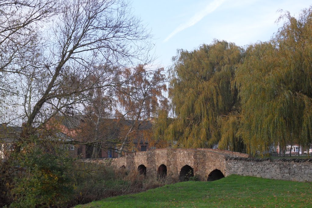 The Packhore Bridge at Anstey by Bobsky.