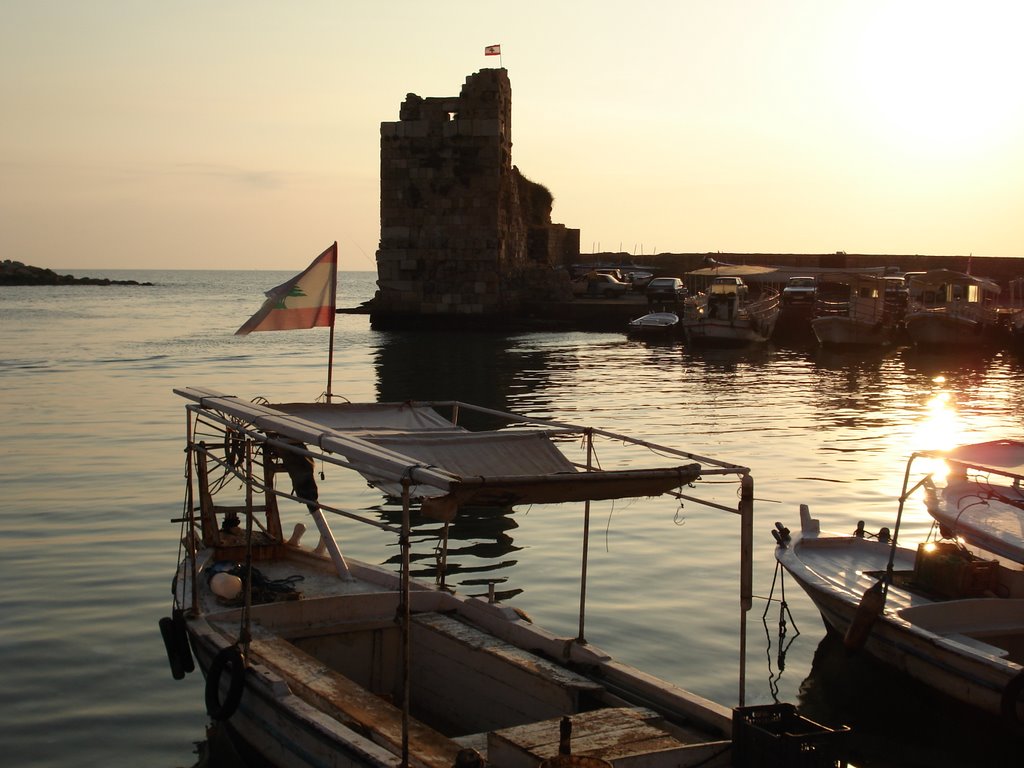 Byblos Port by Erkan Sahmali