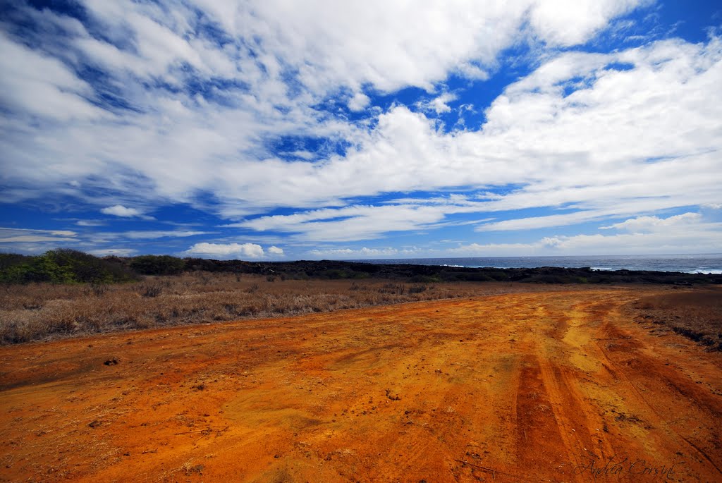 Stunning landscape south of big island by Andrea Corsini