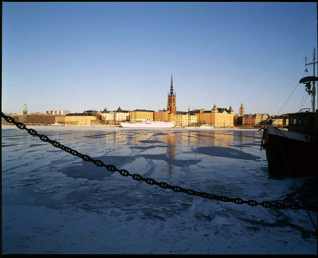 Midwinter at Riddarfjärden #1 by Jan Öhrström