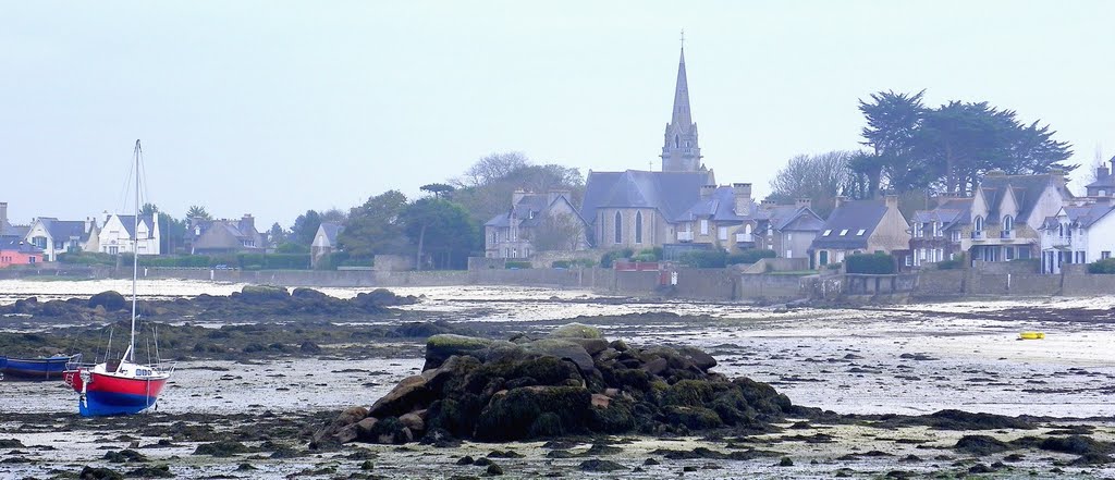 Brignogan - Zoom panoramique sur l'église by epaulard59