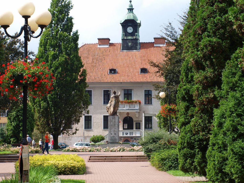 MRĄGOWO - town hall by Mieciuch