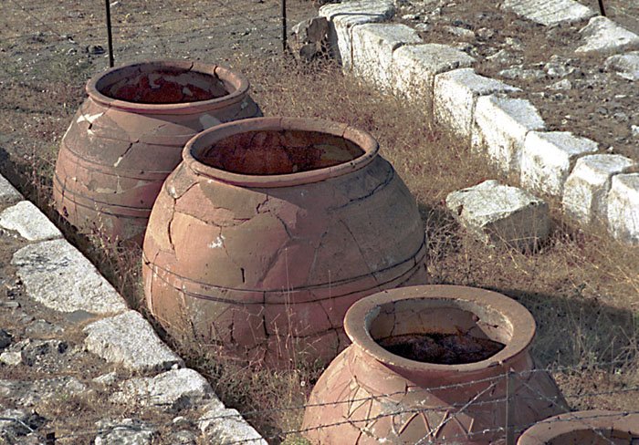 Bogazkale:Excavations Hattusas, Oil Jar in the capital of the Hittites by Henk van Es