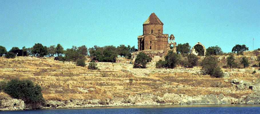 Cathedral of the Holy Cross on Akdamar Island by Henk van Es