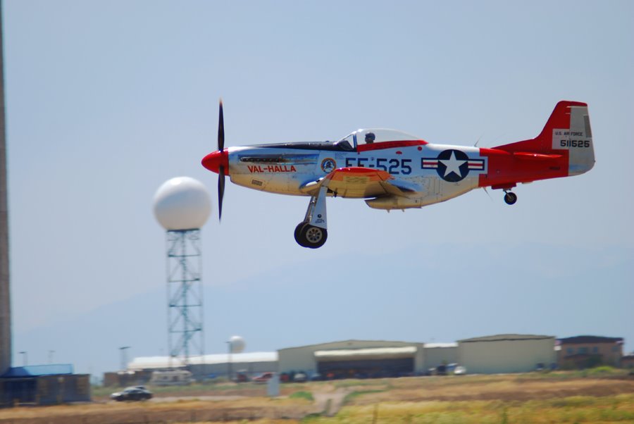 P-51 at Front Range Air Show 2007 by WildernessShots.com