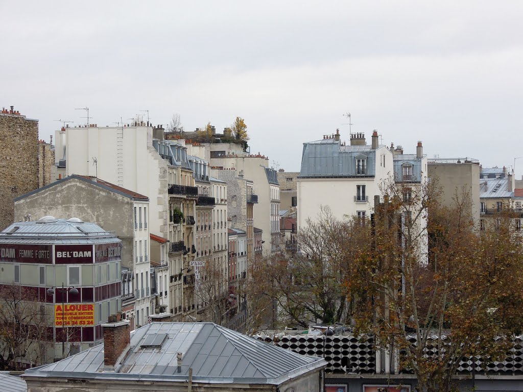 Vue de la rue de Coulmiers vers la villa Virginie by MNEVOT