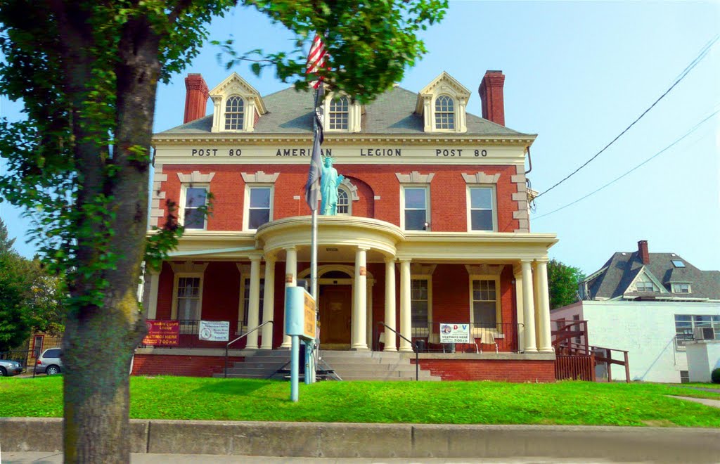 76 Main St American Legion Post 80 by Geraldine Clark